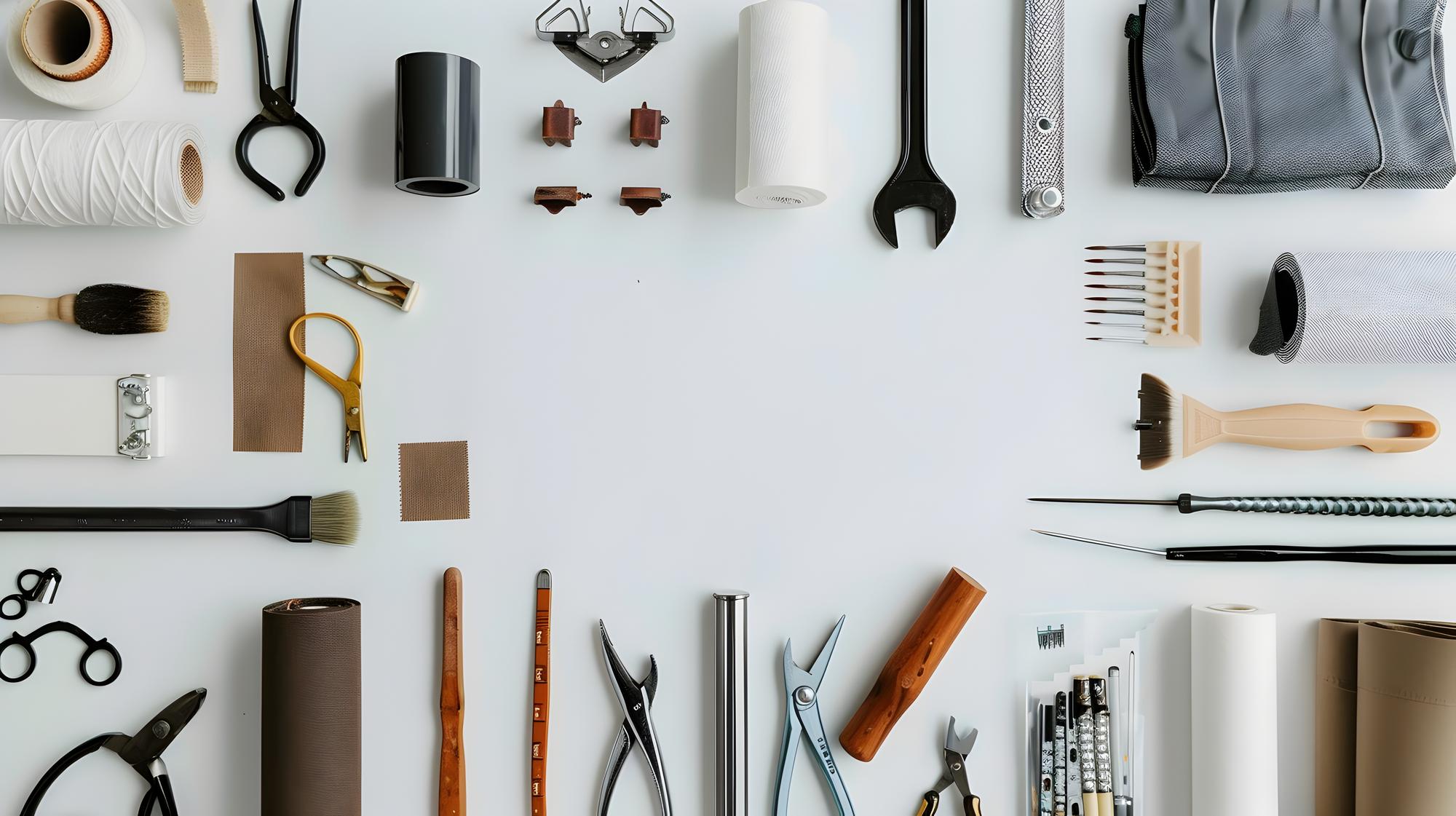 Workshop materials and sample kit